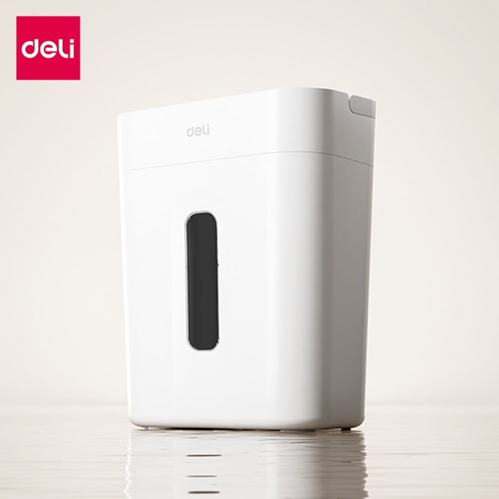 เครื่องทำลายเอกสาร DELI ET011-WH-01 15ลิตร สีขาว